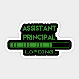 Assistant Principal Loading Sticker